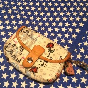 Disney Sketch wristlet Dooney & Bourke
